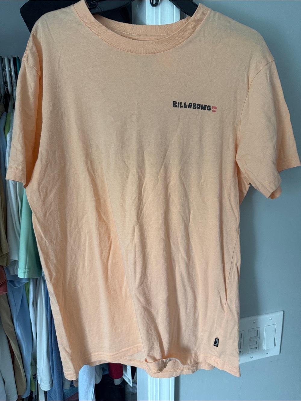 Billabong Peach Crewneck Tee